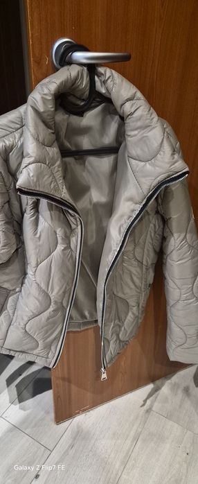 Kurtka zimowa damska w kolorze fango