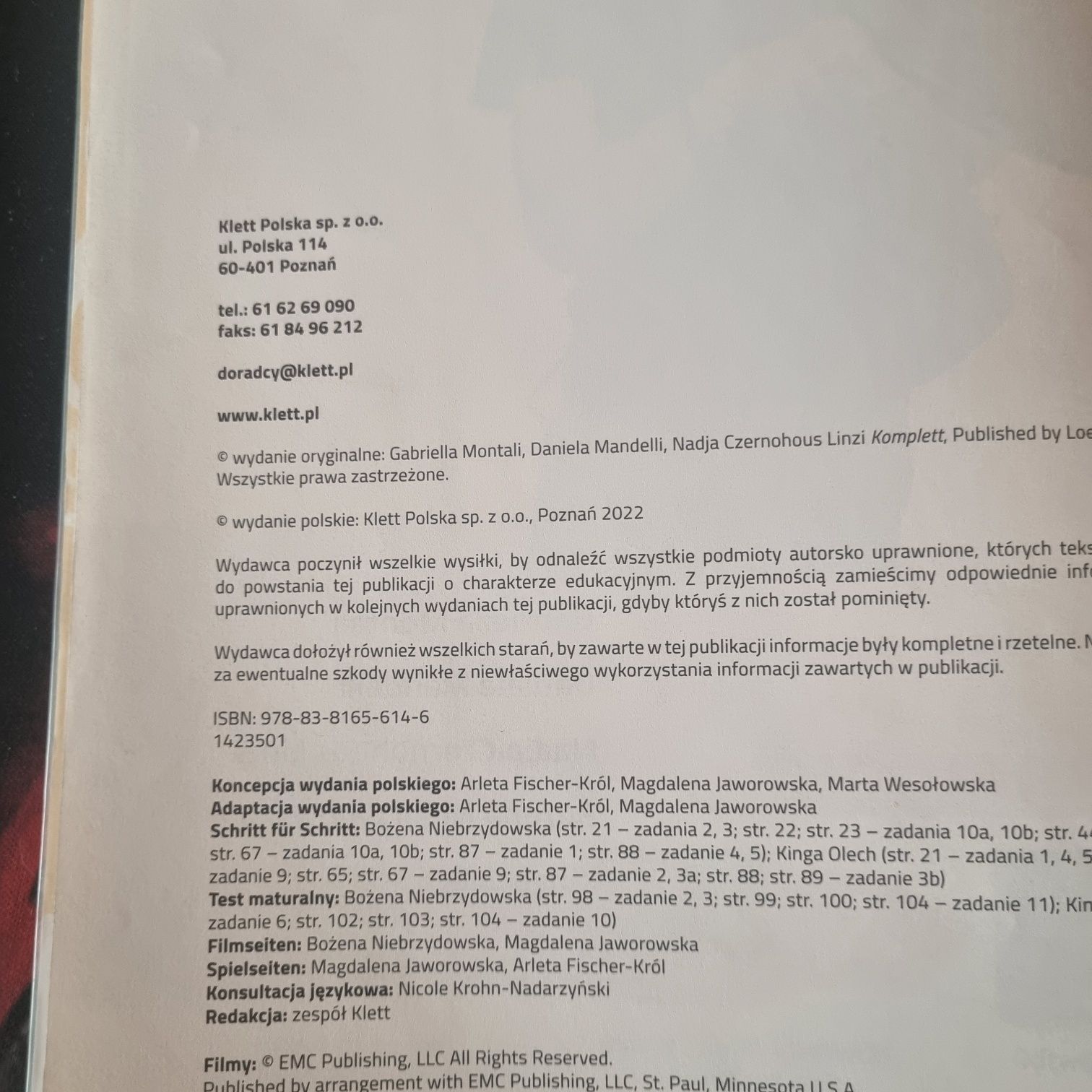 Zeszyt ćwiczeń komplett 3