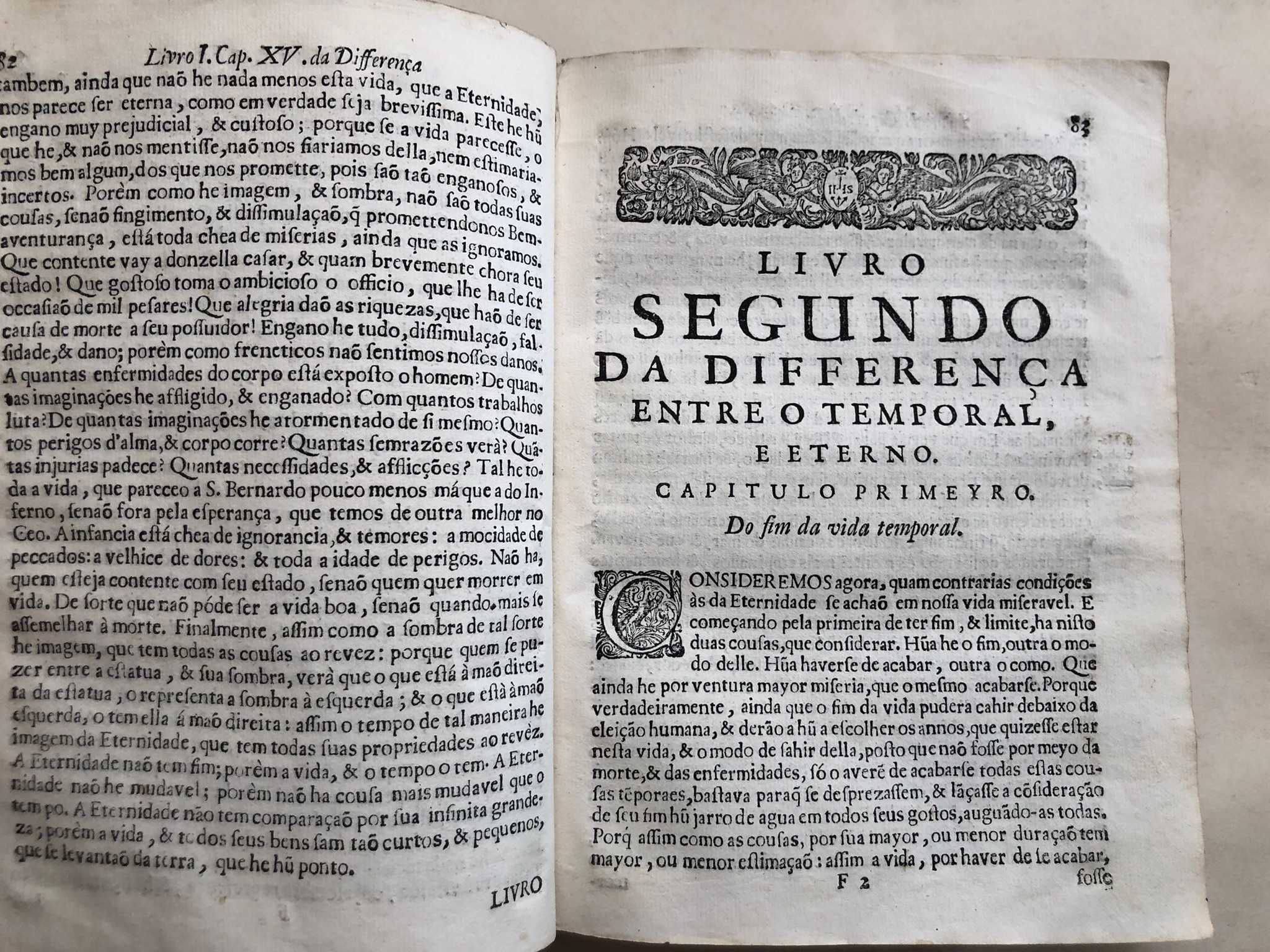Differença entre o Temporal e Eterno (1701): Crisol Purificatorio