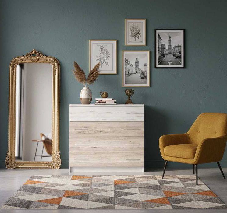 Комод «Ким 4Ш»  сочетает в себе привлекательность и практичность