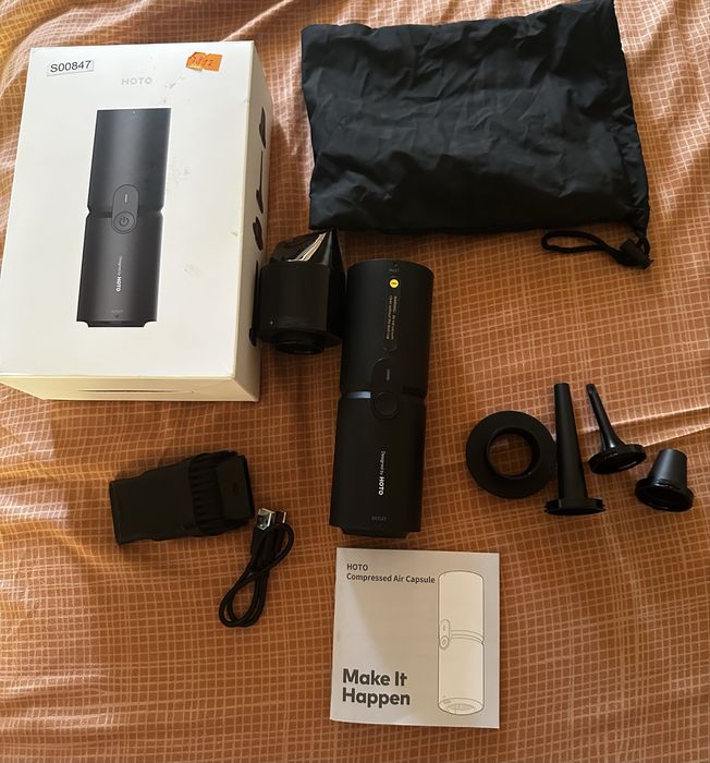 Акумуляторний ручний вакуумний пилосос HOTO 4в1 , компресор xiaomi