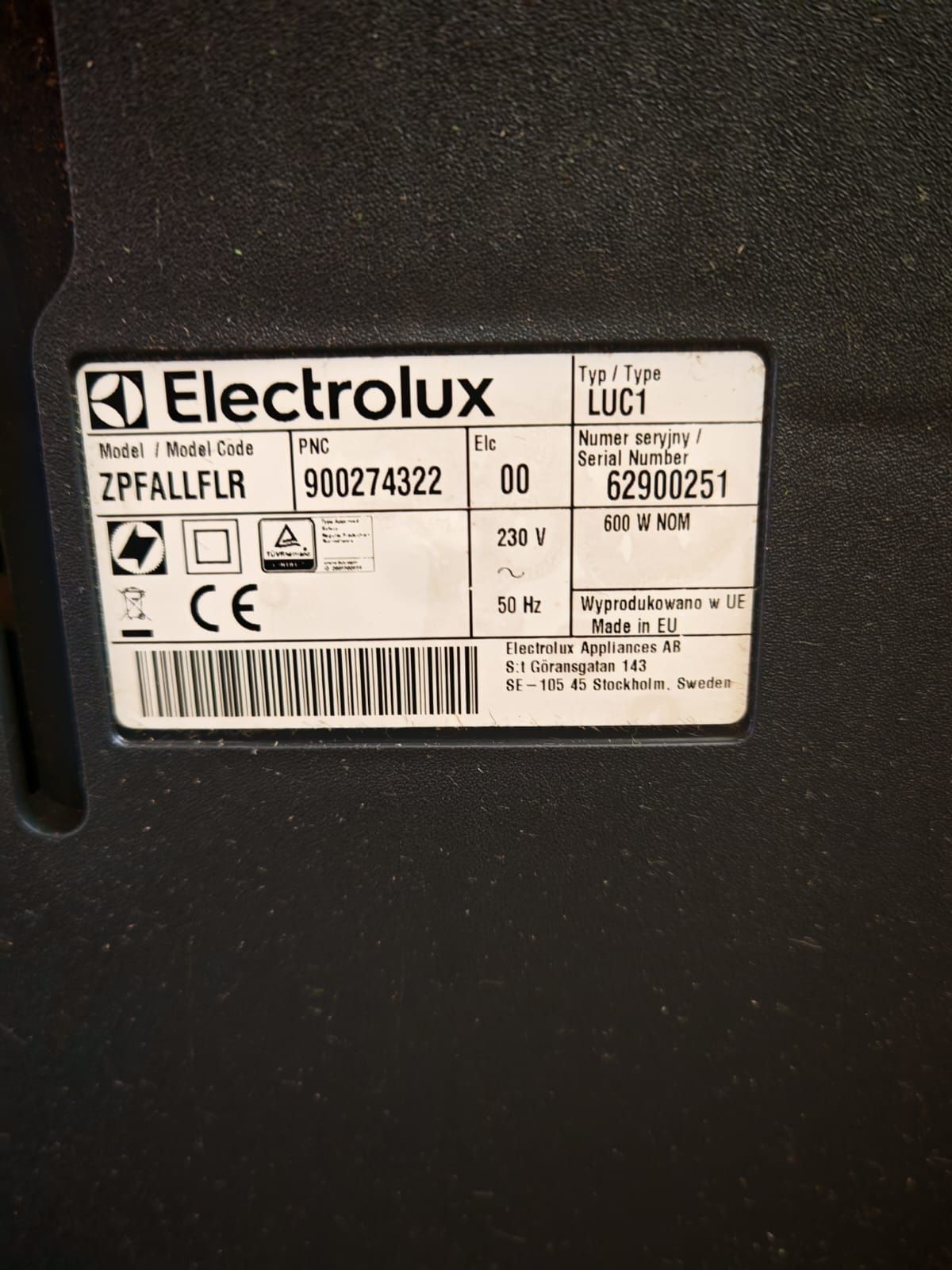 Odkurzacz Electrolux power force