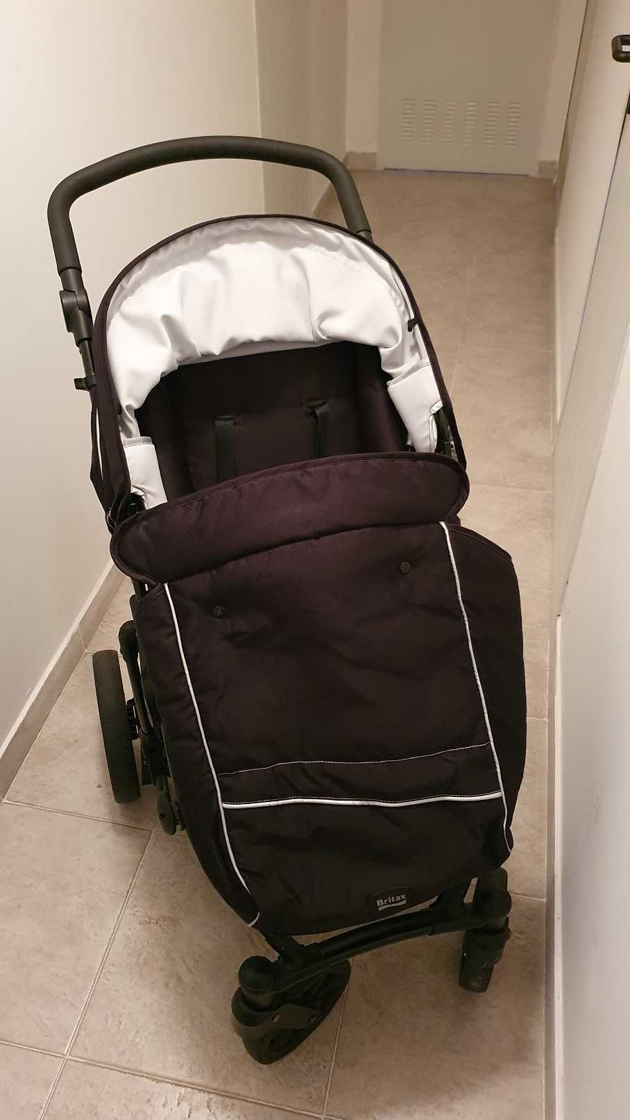 Trio Romer-cadeira 0+,cadeira de passeio,alcofa)base isofix, cor preta