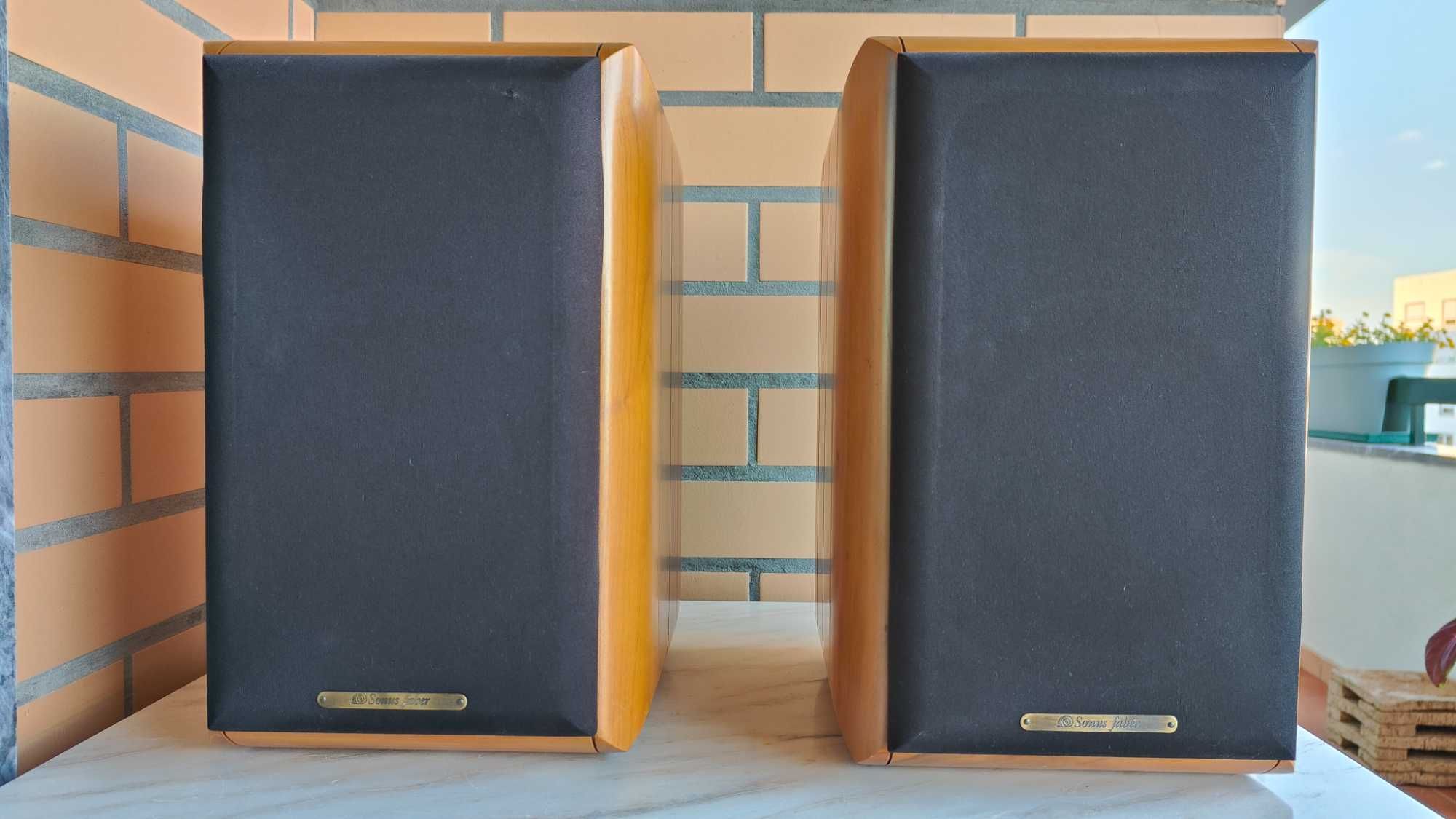 Par Colunas - High-End - Sonus Faber - Parva FM4 - Muito Bom Estado