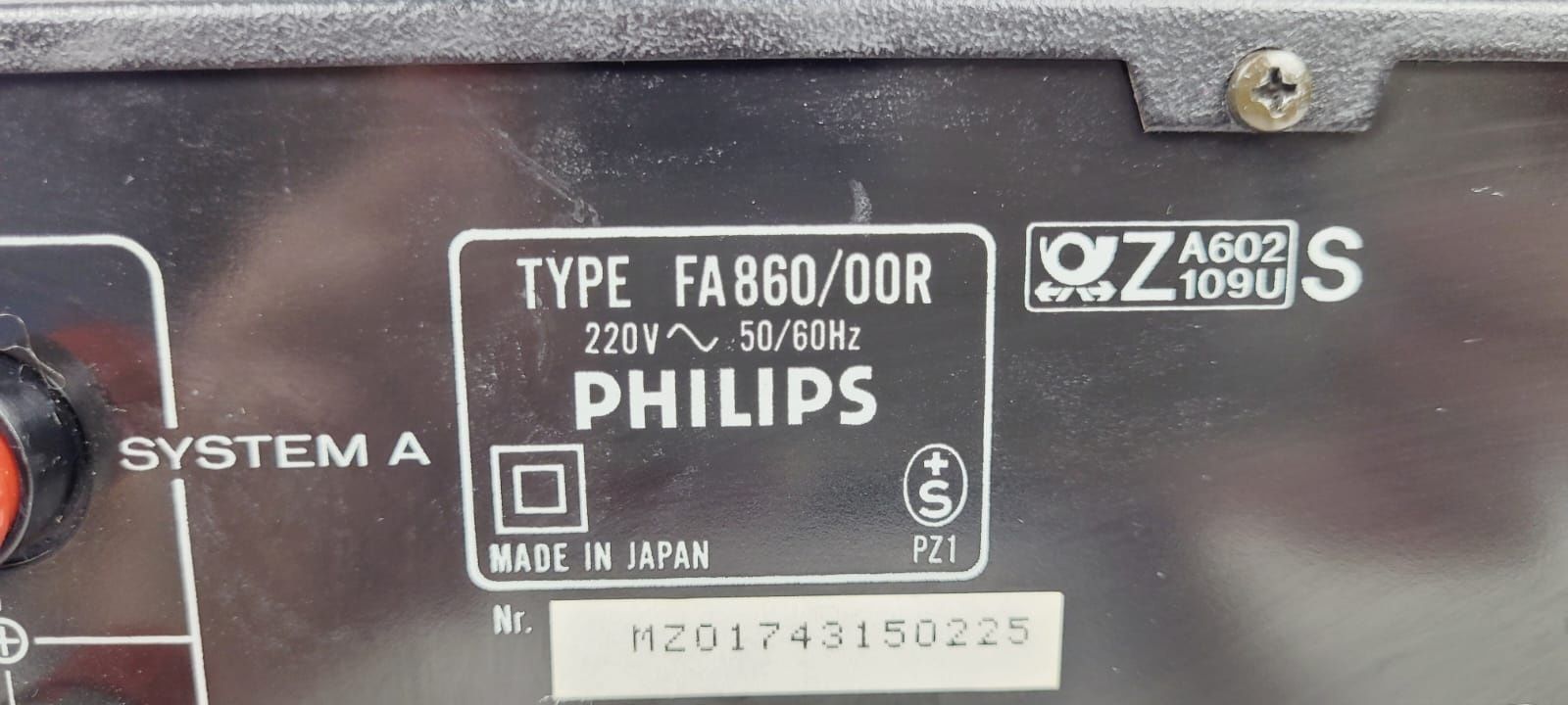 Wzmacniacz Philips FA 860 jak Marantz 86r 2x65W 8ohm