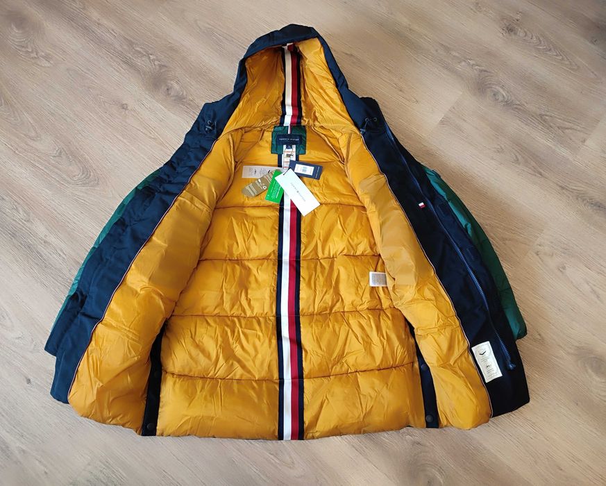 Tommy Hilfiger куртка парка оригінал магнітна блискавка L