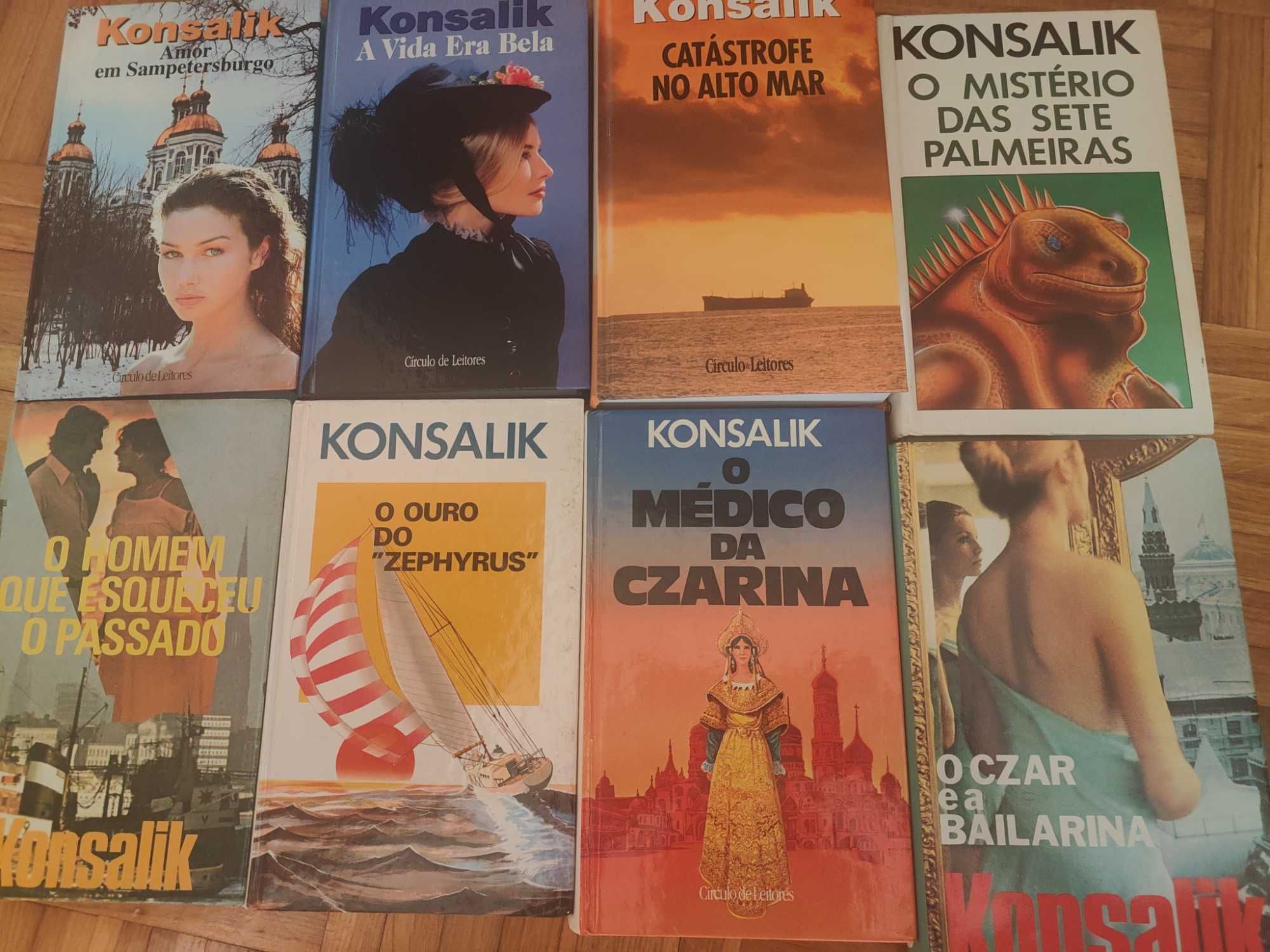 Livros Konsalik para venda