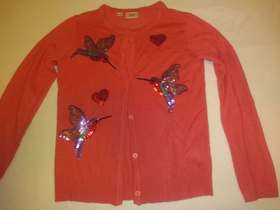 Rozpinany sweterek 140/146