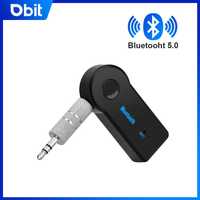 Автомобильный Bluetooth через AUX адаптер аудиоприемник