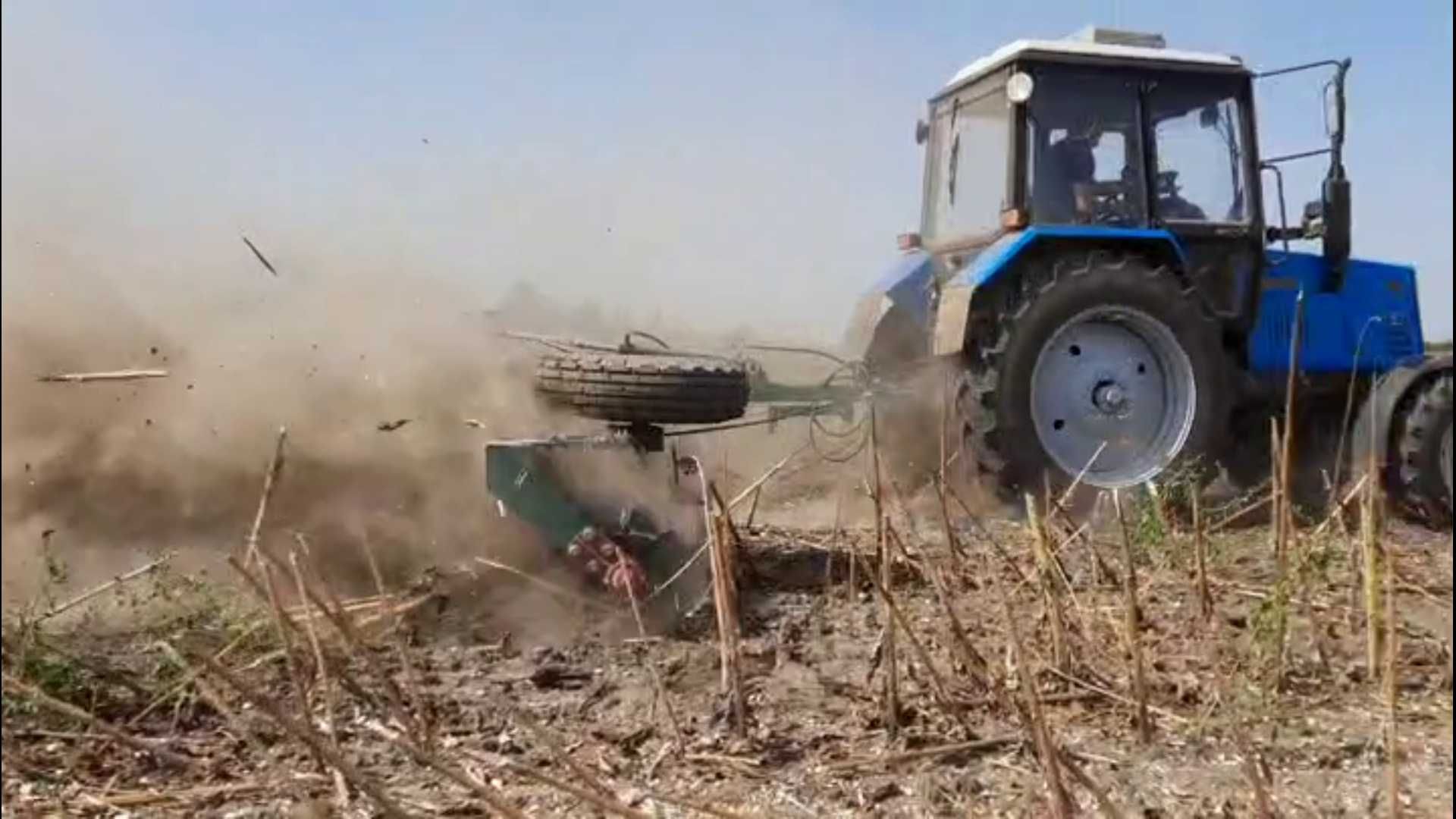 Каток подрібнювач,КП-6( КИ-6) измельчитель рубящий навесной воданаливн