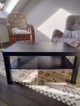 Stolik kawowy Lack IKEA 90x55 ciemny brąz