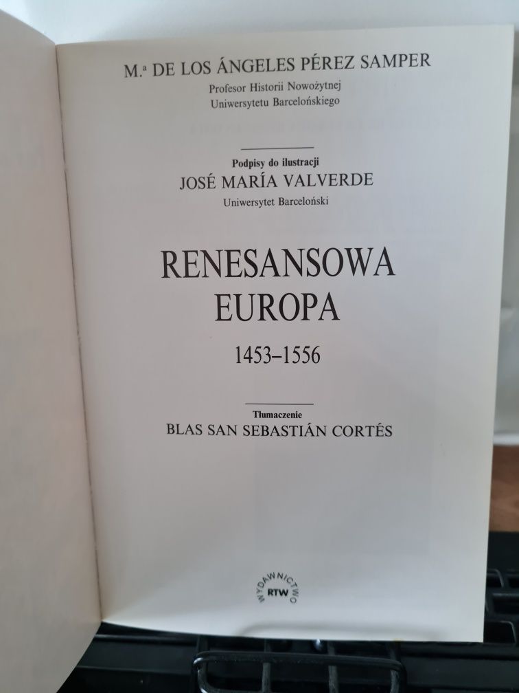 Renesansową Europa 1453/1556 Klucze do historii