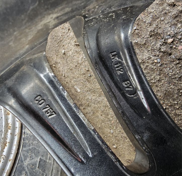 Koła felgi aluminiowe 5x112 et35 7.5j opony 225/45R17 lato