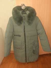 Продам зимове пальто для дівчинки