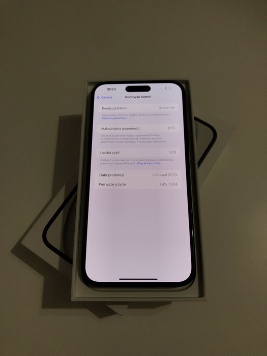 Iphone 15 Plus 128GB | 91% kondycji baterii