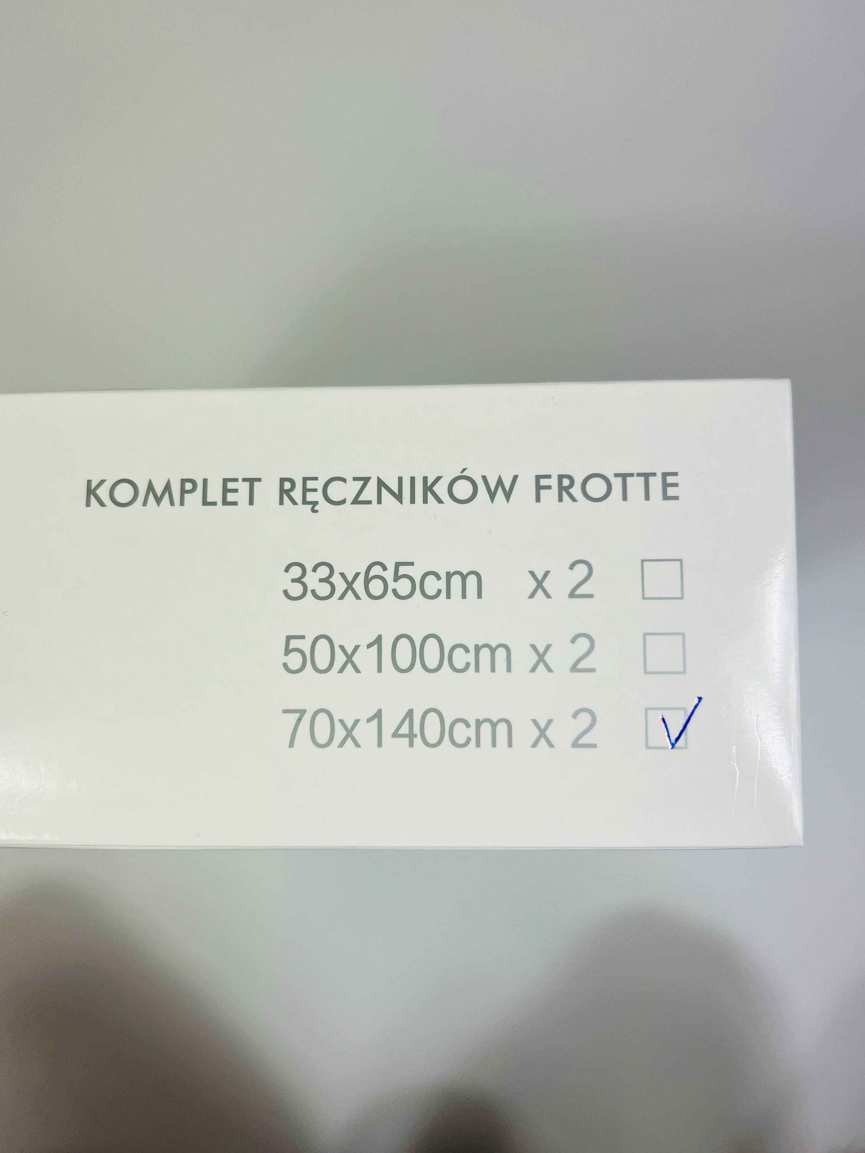 Ręcznik na dzień babci i dziadka 2 ręczniki 70x140cm 100% bawełna