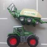 Siku traktor fendt z  z prasa do slomy krone