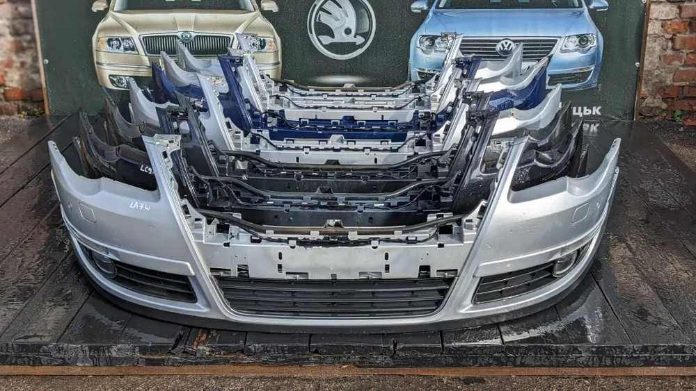 бампер передній passat b6 бампер пассат б6 LA7W  LB5M LC8Z LD5Q LO41 L