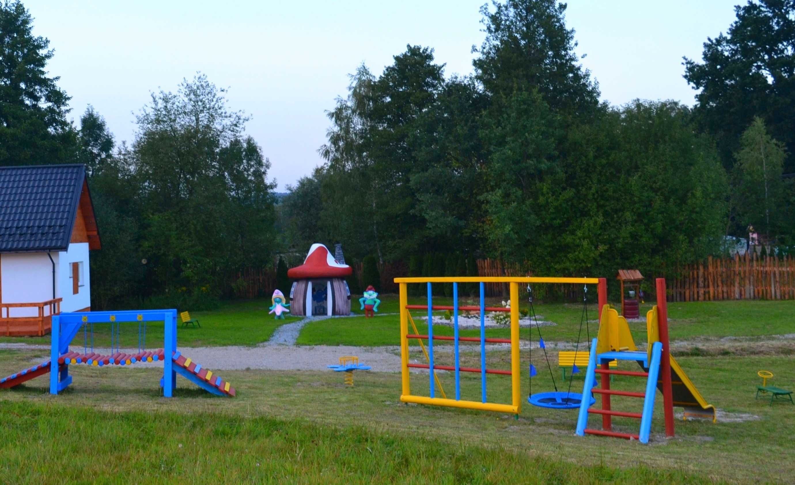 Ognisty Kocioł SPA Basen  Balia , Beczka ,Alpaki Konie Domki , domek