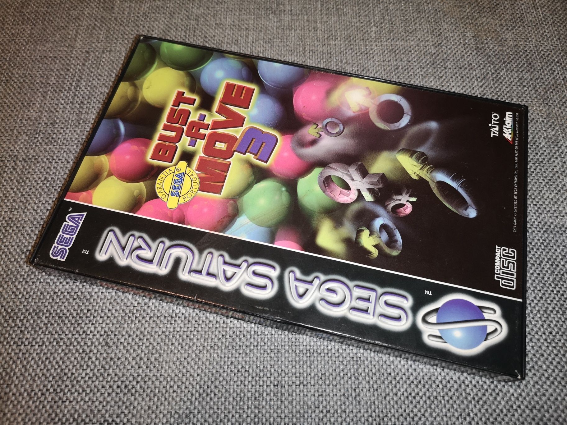 Bust-a-Move 3 SEGA SATURN gra ANG (płyta BDB+) sklep Ursus