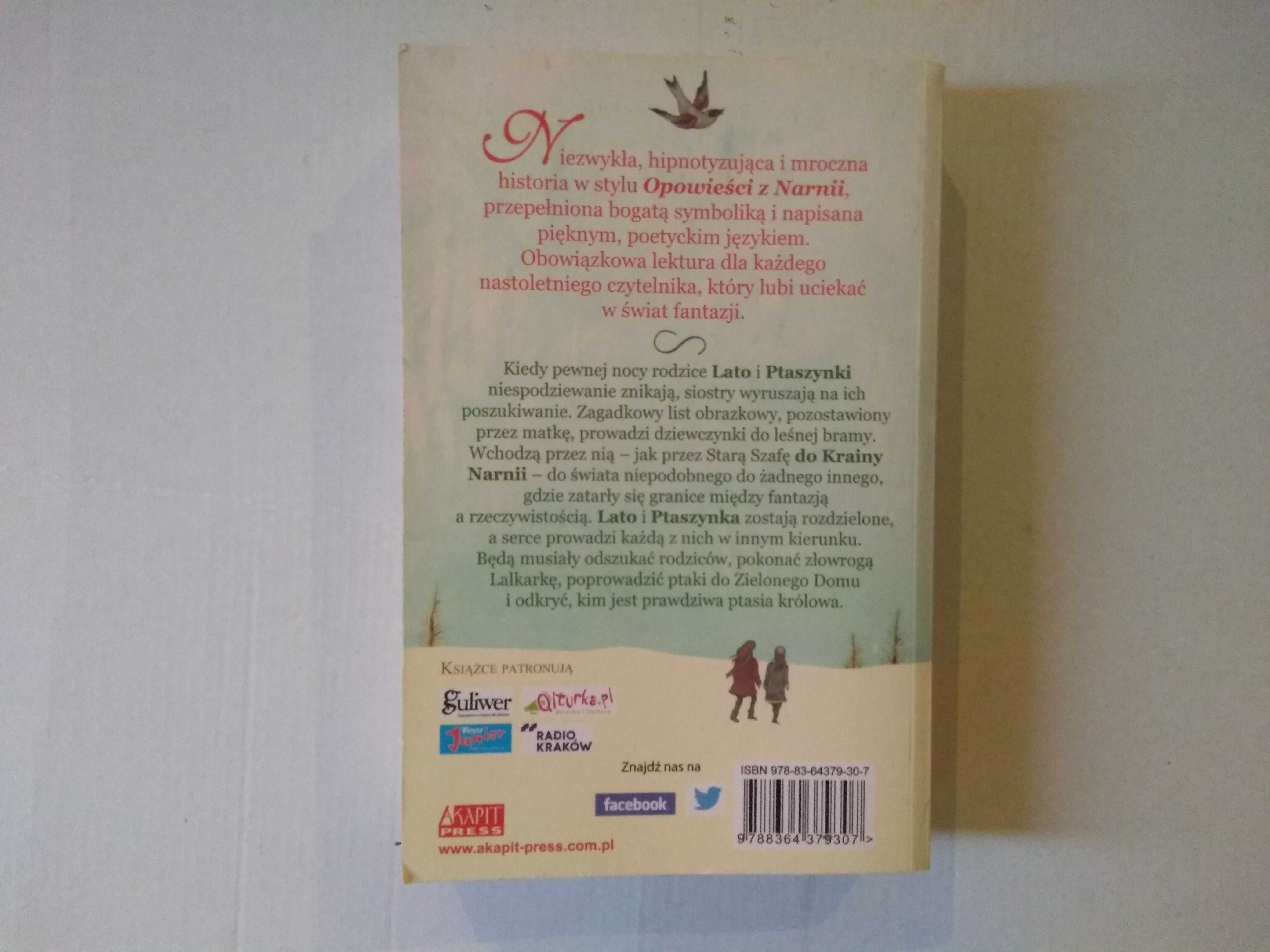 Dobra książka - Lato i ptaszynka Katherine Catmull (B7)