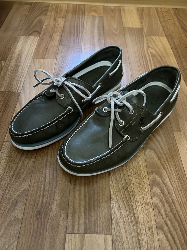 Чоловічі шкіряні топсайдери Timberland