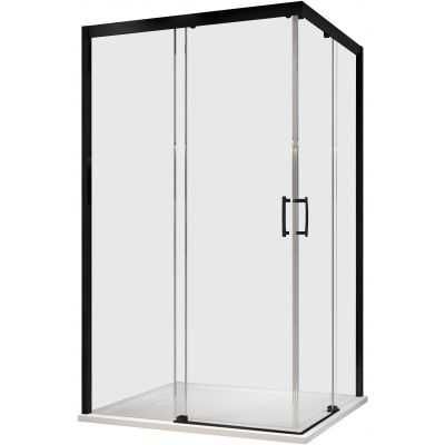 Kabina Sanplast Freezone 80x100 narożna czarny profil - 900 zł