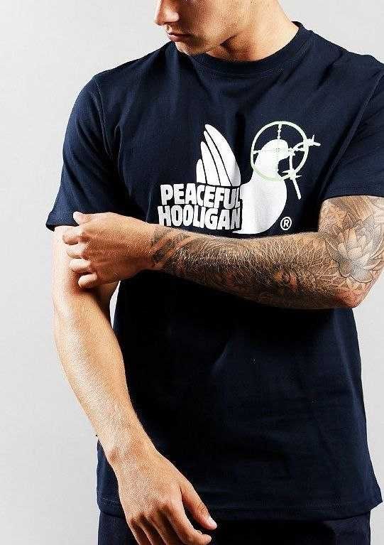 Чоловічі футболки Peaceful Hooligan чудовий подарунок мужские футболки