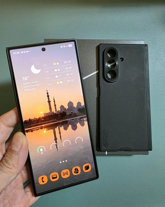 [Como novo! 3 Meses!] Samsung Galaxy Fold 7 512GB Preto Jet Black