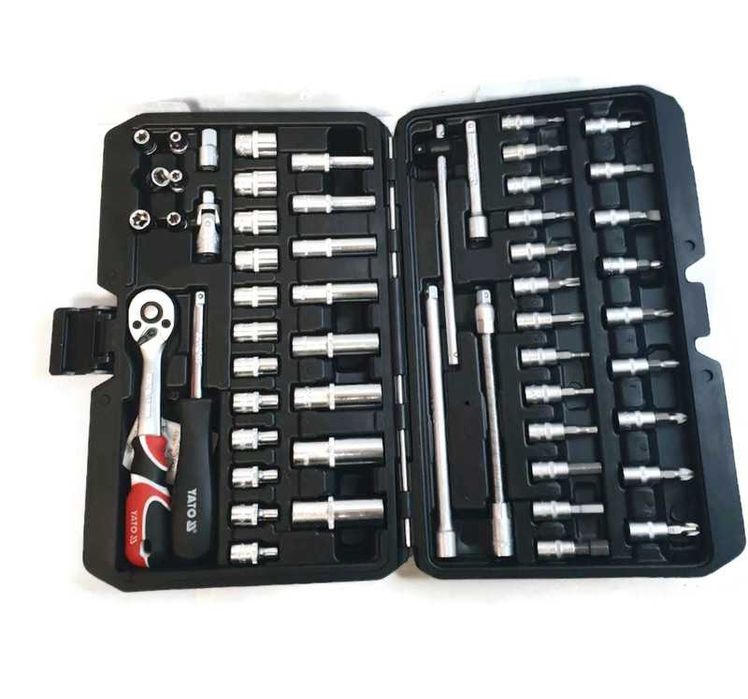 Zestaw narzędziowy Yato Zestaw Narzędziowy 1/4 kpl 56 szt YT-14501