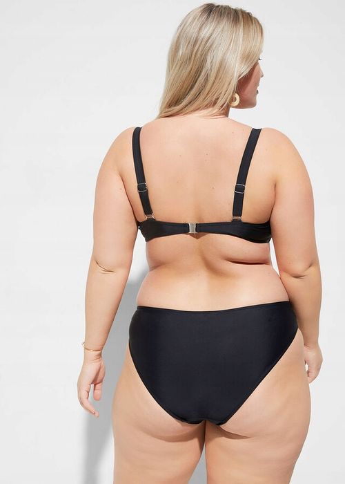 B.P.C Bikini na fiszbinach usztywniane czarne ^48(95D)