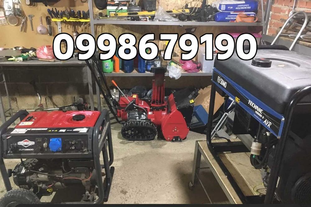 Ремонт Генераторов, мотоблоков, мотопомп, культиваторов Гарантия Выезд