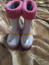 Резинові чоботи для дівчинки