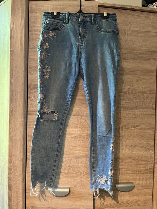 Dżinsy typu skinny ze streczem