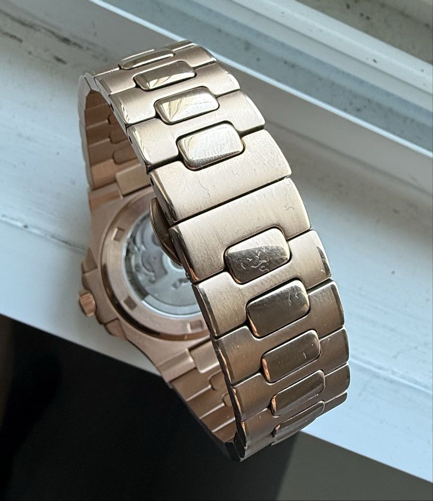 Seiko Mod Nautilus OpenHeart “Chocolate”