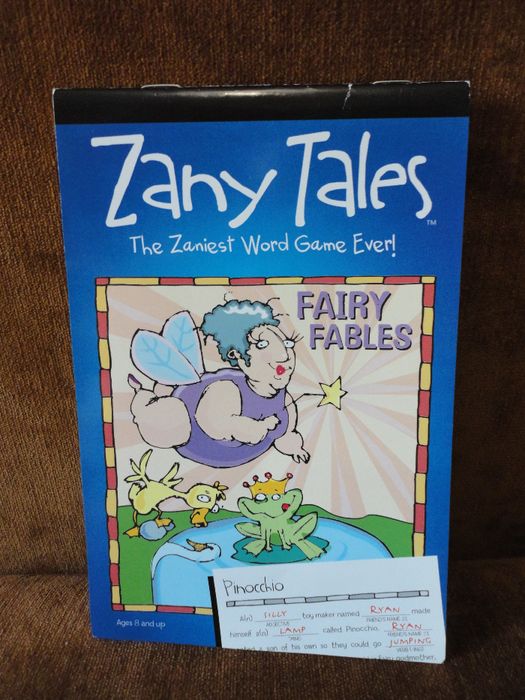 Zany Tales. Fairy fables (Создание сказок ребенком)
