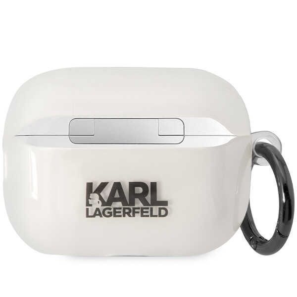 Etui na AirPods Pro 2 Karl Lagerfeld Transparent