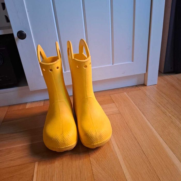 Kalosze crocs żółte j3 34/35