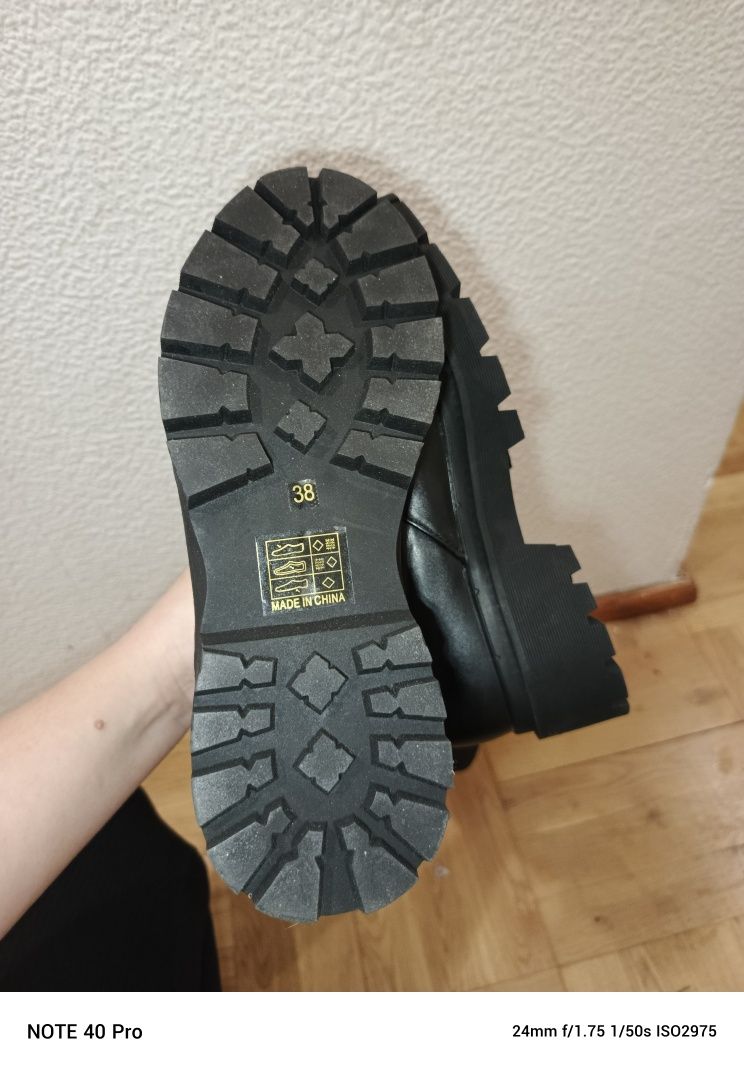 Kozaki za kolano czarne
