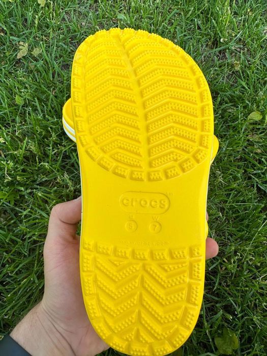 Купить Crocs Crocband bayaband Женские кроксы,крокси , жовті баябенд