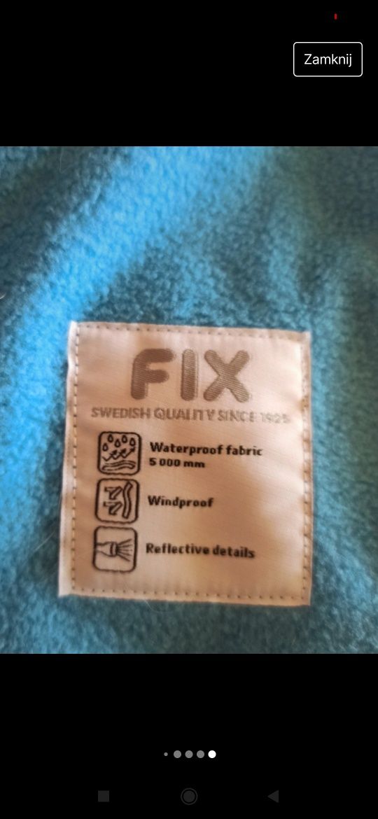 128 NOWA Fix / Lindex Softshell / kurtka Softshellowa małpy / małpki /