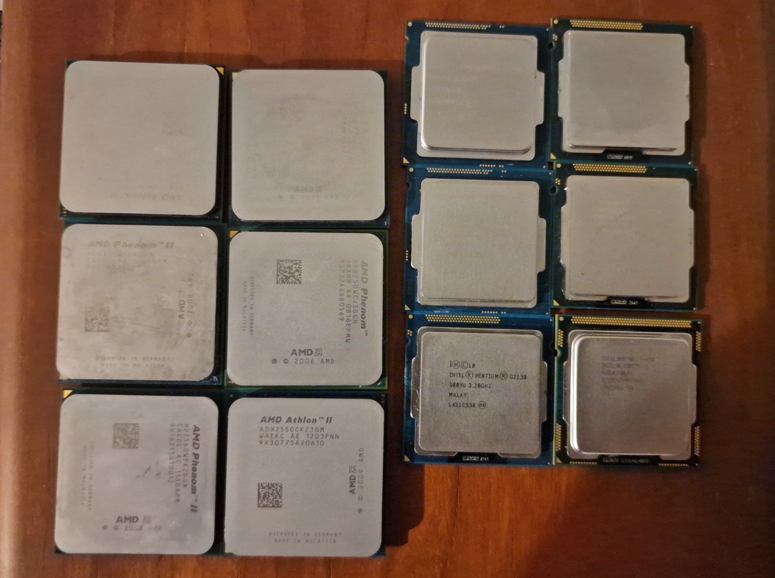 процессор intel core i3 i5 AMD Phenom2 х4 x2 athlon2 core2 Quad