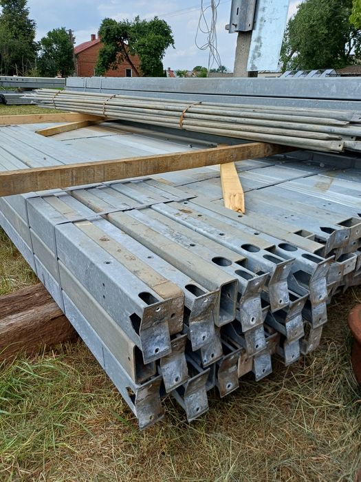 Słupy, słupki, profile zamknięte ocynkowane 100x50x2.7 lub 3.2 lub 4mm
