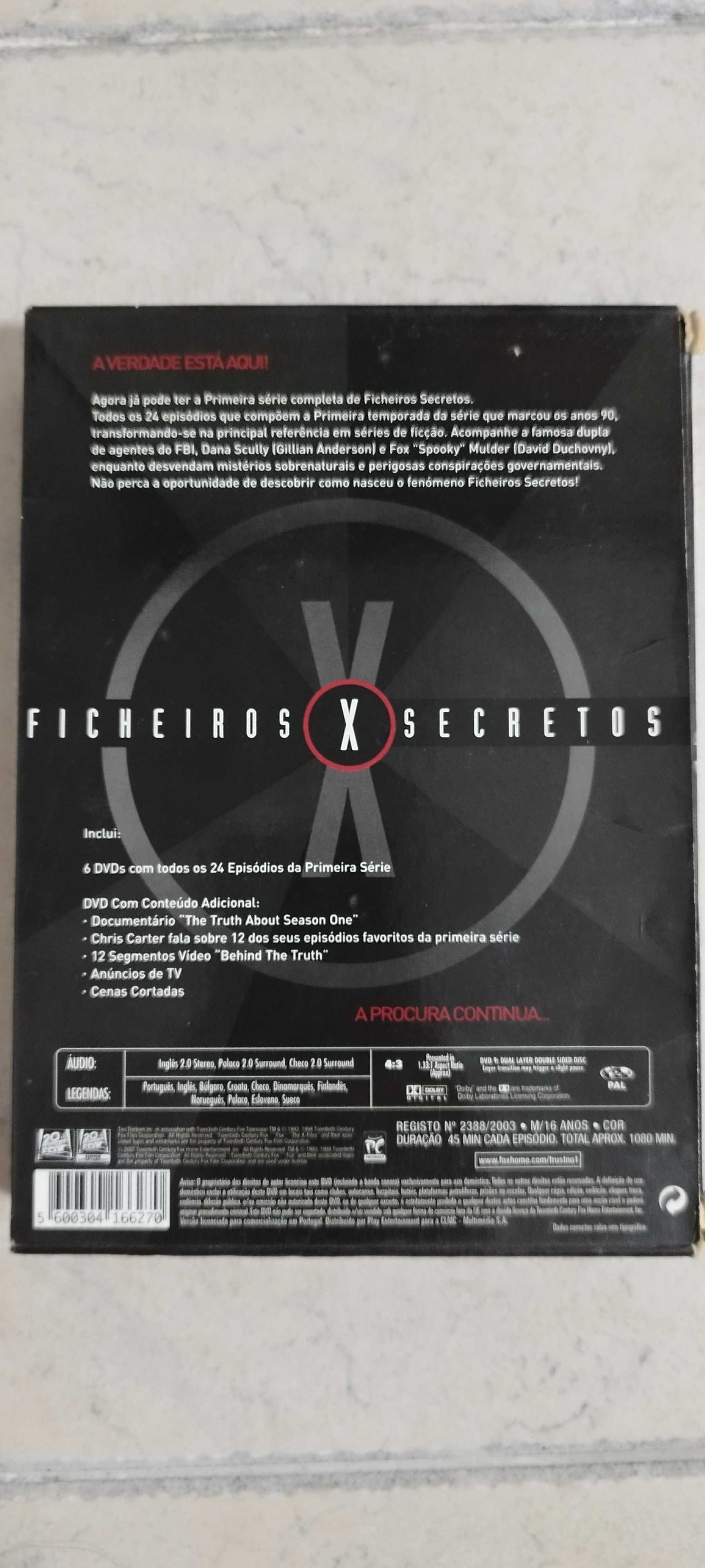 Ficheiros Secretos X-files 1.ª Temporada