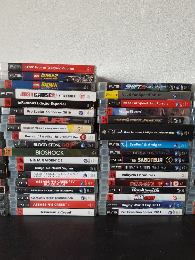 Coleção de jogos Ps3, venda individual