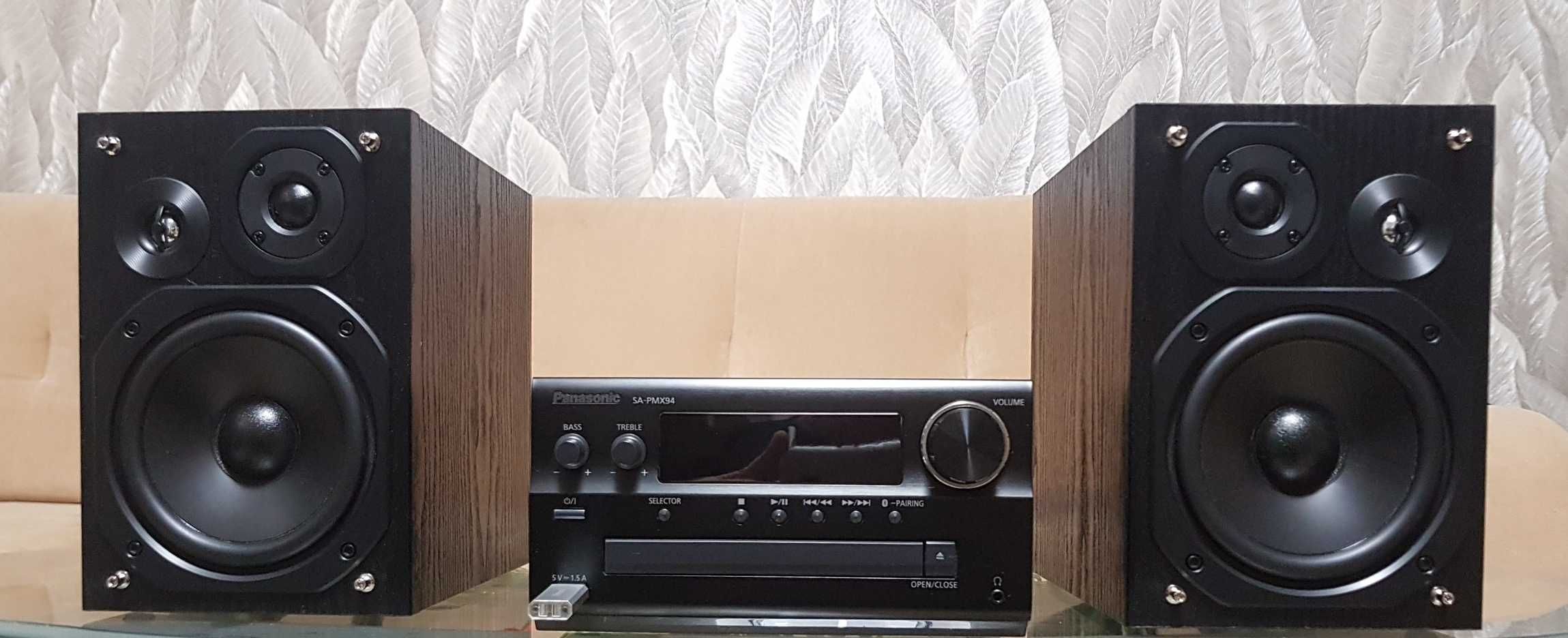 Музыкальный центр Panasonic SA-PMX94 /BT,FLAC,DAB/ made in Malaysia