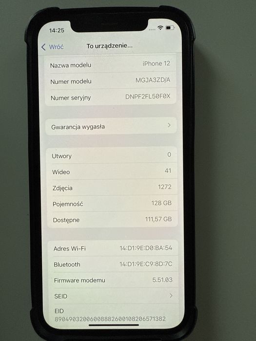 iphone 12 128gb pudelko ladowarka
