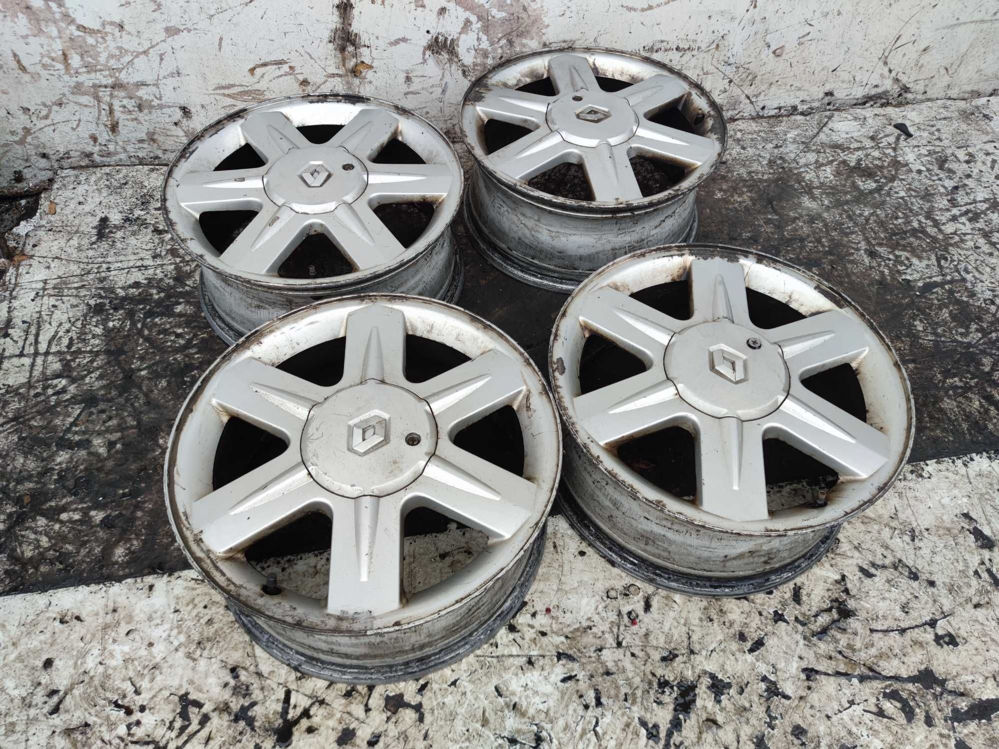 Felgi Aluminiowe Alufelgi Alusy 16 5x108 6,5Jx16 ET50 Renault Komplet