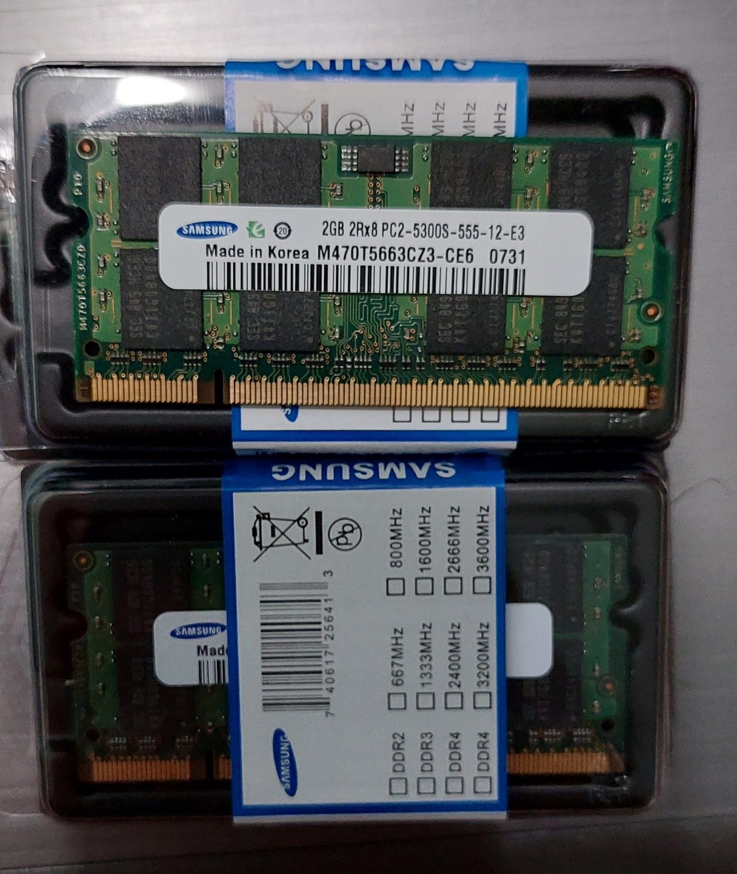 Оперативна память, озу ddr2 dimm, so-dimm