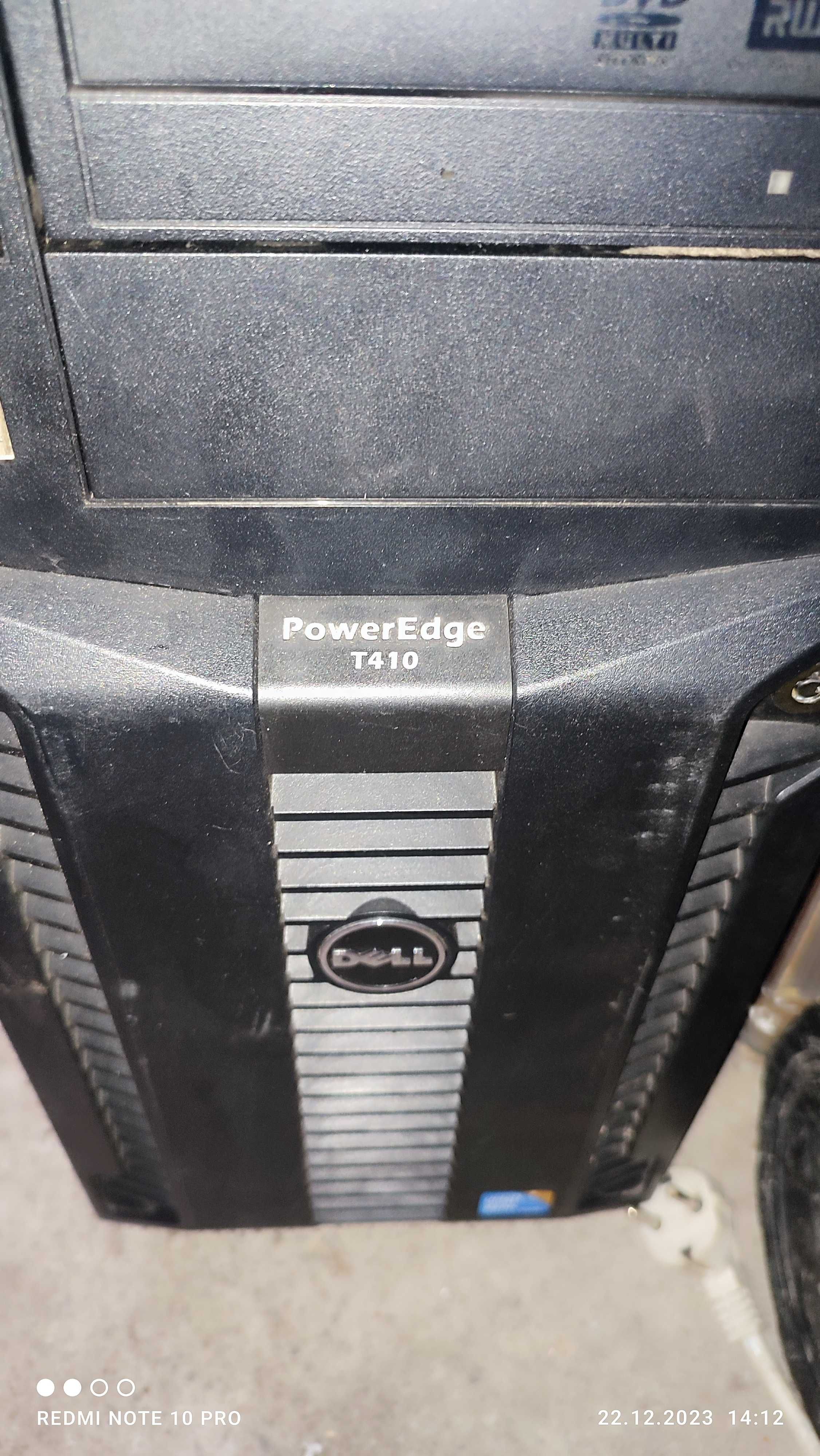 Сервер DELL  PowerEdge T410 (32Gb/2core E5520) для 1С